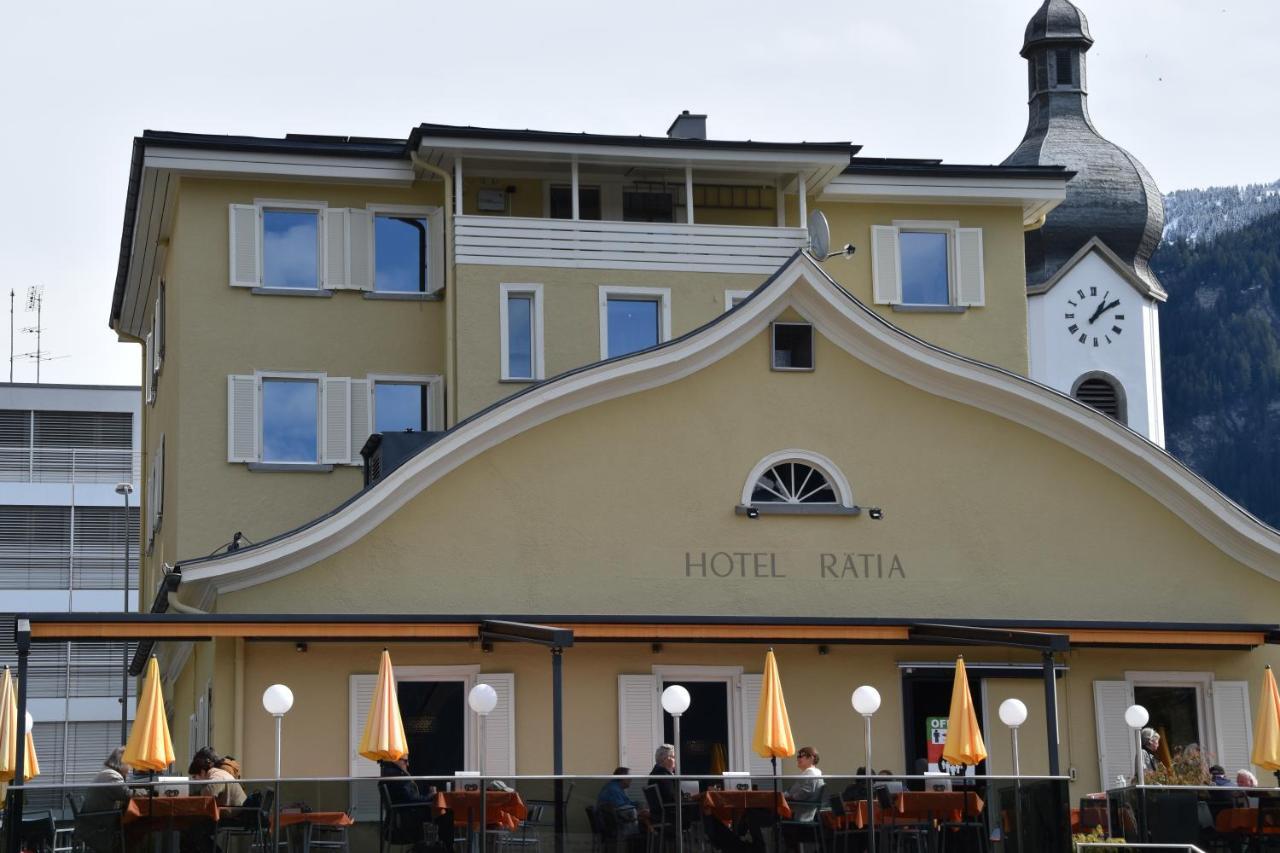 Hotel Rätia Ilanz/Glion Exterior foto