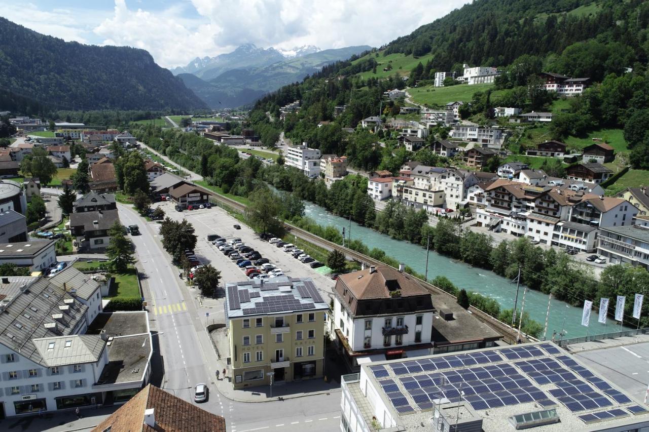 Hotel Rätia Ilanz/Glion Exterior foto